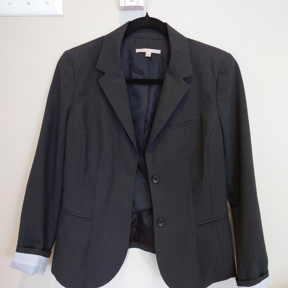GAP pinstripe blazer vintage